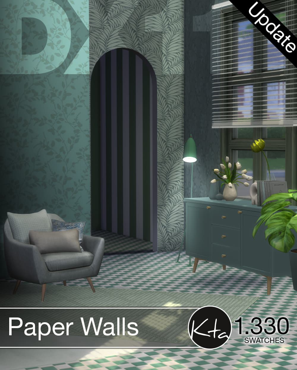 Галерея мода Обои Paper Walls DX11 #1